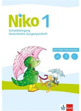 预订【德语】 Niko 1 - Schreiblehrgang Vereinfachte Ausgangsschrift Klasse 1[9783123106774]