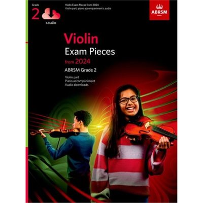 预订 音乐Violin Exam Pieces from 2024, ABRSM Grade 2, V