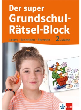 预订【德语】 Der super Grundschul-Rätsel-Block, 2. Klasse[9783129493861]