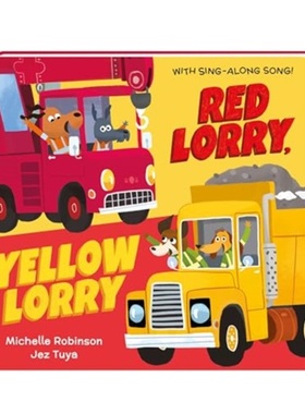 现货Red Lorry, Yellow Lorry: Board Book (Busy[9781839134845]