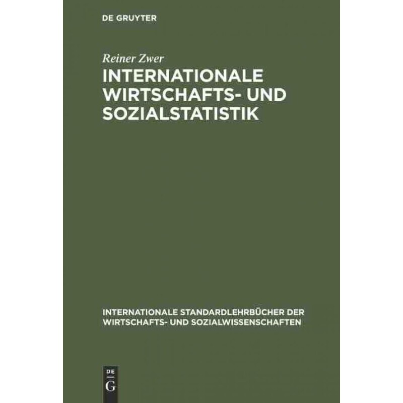 按需印刷不退不换DEG Internationale Wirtschafts  und Sozialstatistik[9783486201055] - 实物图