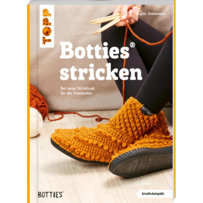 预订【德语】 Botties stricken (kreativ.kompakt.):Der neue Stricklook für die Trendsohl