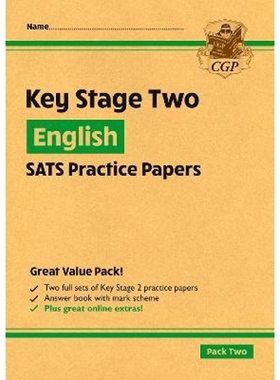 预订New KS2 English SATS Practice Papers: Pack 2 - for the 2023 tests (with free Online Extras)
