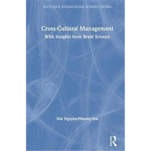 With insights 9781138304659 Cultural science Management brain 按需印刷Cross from