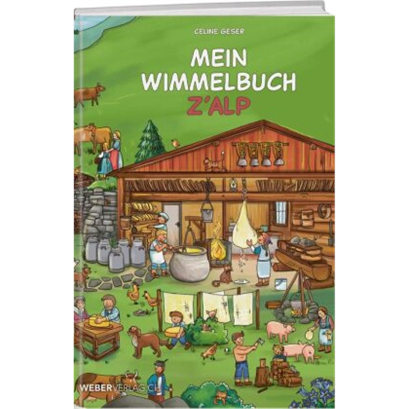 预订【德语】 Mein Wimmelbuch z'Alp[9783038183365]