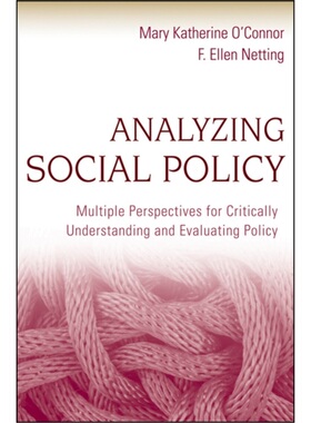 预订Analyzing Social Policy[9780470452035]