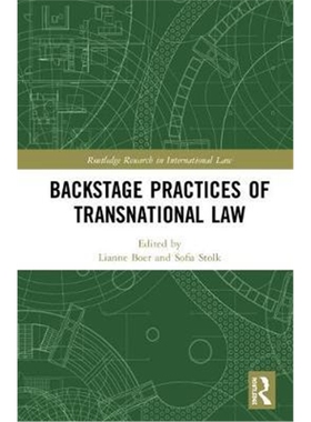 按需印刷不退不换Backstage Practices of Transnational Law[9780367086572]