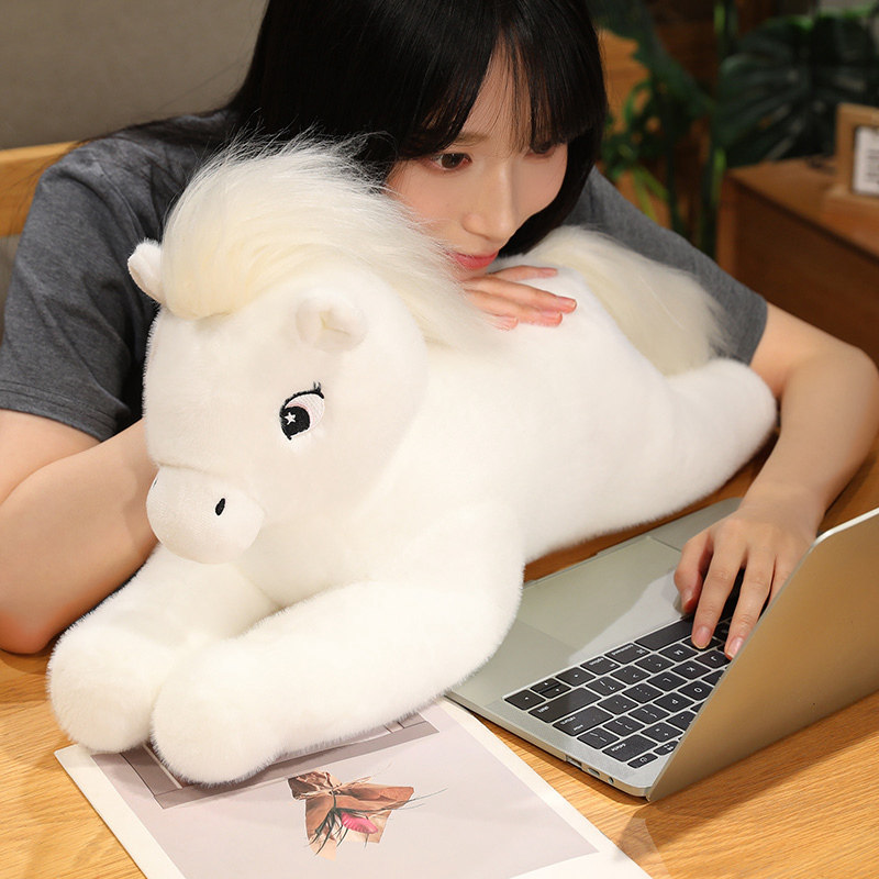 仿真小马娃娃公仔毛绒玩具马年吉祥白马安抚抱睡玩偶儿童男女礼物,玩具/童车/益智/积木/模型,毛绒/玩偶/公仔/布艺类玩具,淘宝优惠券,粉丝福利购,淘宝优惠卷