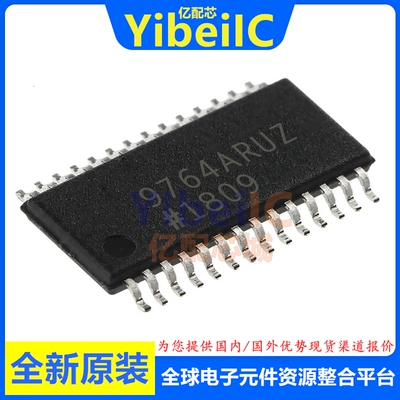 亿配芯 AD9764ARUZ TSSOP-28 贴片ARUZRL7 ARU A 数模转换器 芯片