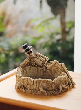 新款睡姿酒吧ktv万圣节烟灰缸