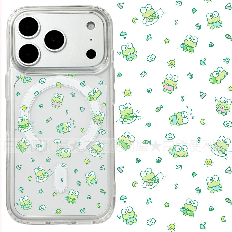 适用iphone17promax苹果17手机壳MagSafe磁吸16支架15透明14大眼蛙26ultra青蛙17e日系卡通可爱少女保护套16e