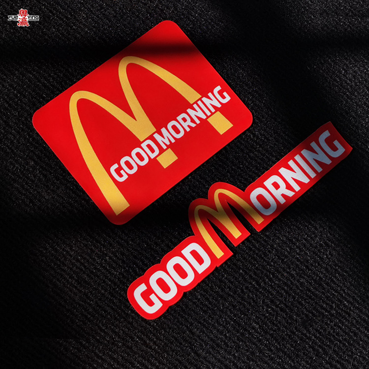炫彩贴纸反光贴纸麦当劳搞笑个性