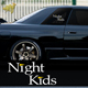 NightKids车贴头文字D贴纸中里毅GTR32电影同款 三角窗玻璃贴纸