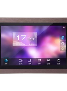 视得安楼宇可视对讲D1801 D1816GTU K0221GT0 K0027GT1室内智控屏