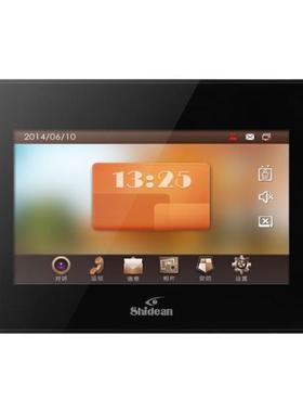 Shidean视得安D1801GATL D1801 D1802GTU楼宇可视对讲7寸室内分机