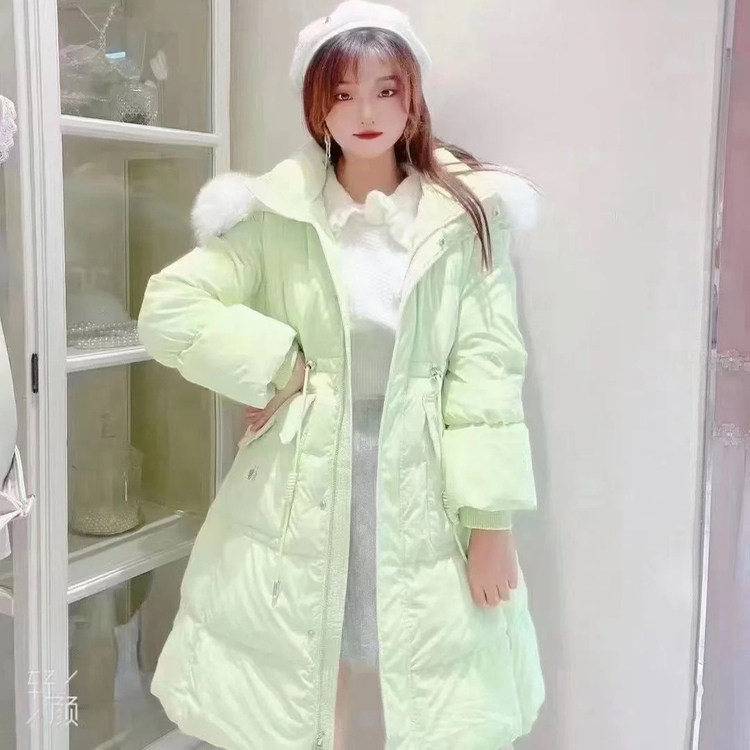 映氏25冬款保暖长款时尚气质羽绒服加厚保暖羽绒服冬季女款