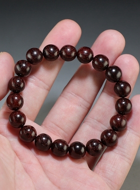 [手钏]小叶紫檀手链 10mm女款手串 楼叔