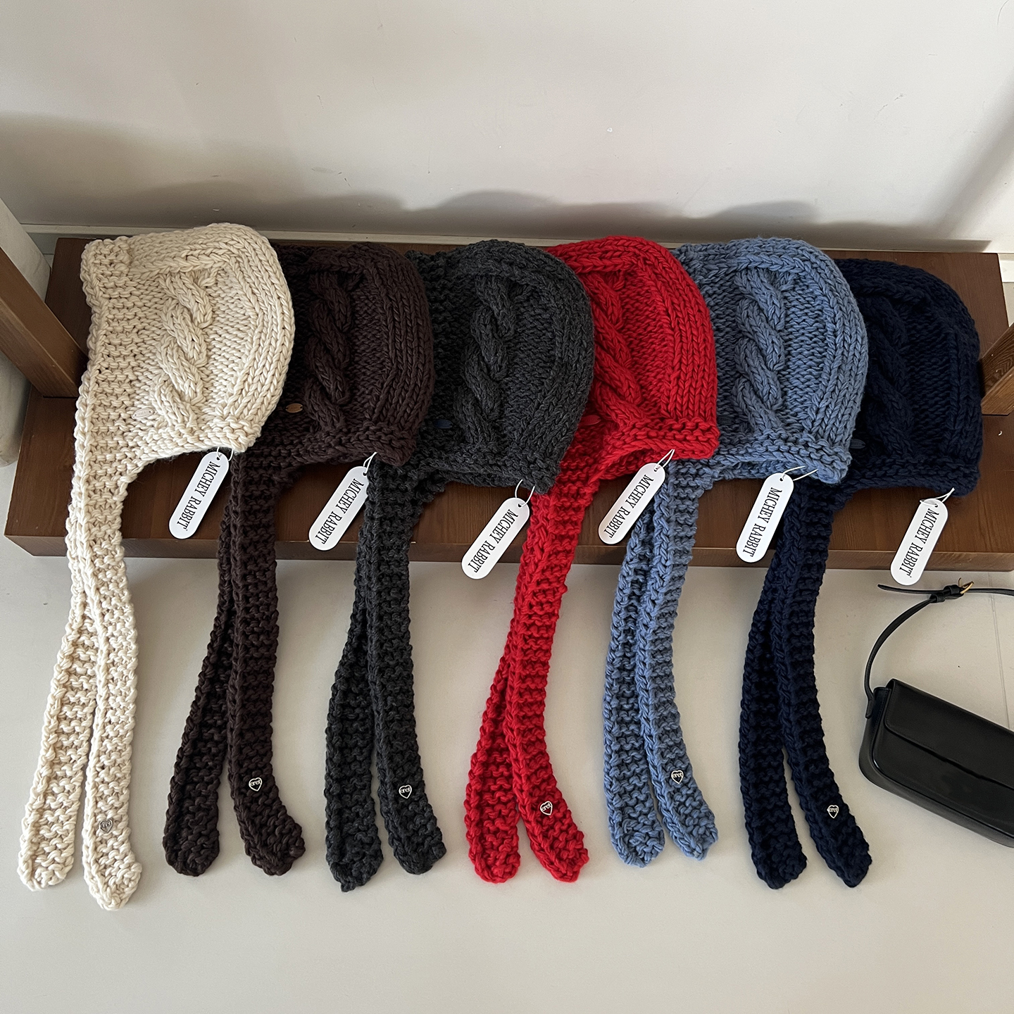 韩系纯色简约巴拉克拉法帽子女冬