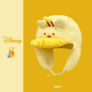 迪士尼系列可爱维尼小熊雷锋帽子女冬季 保暖防风护耳亲子滑雪帽潮