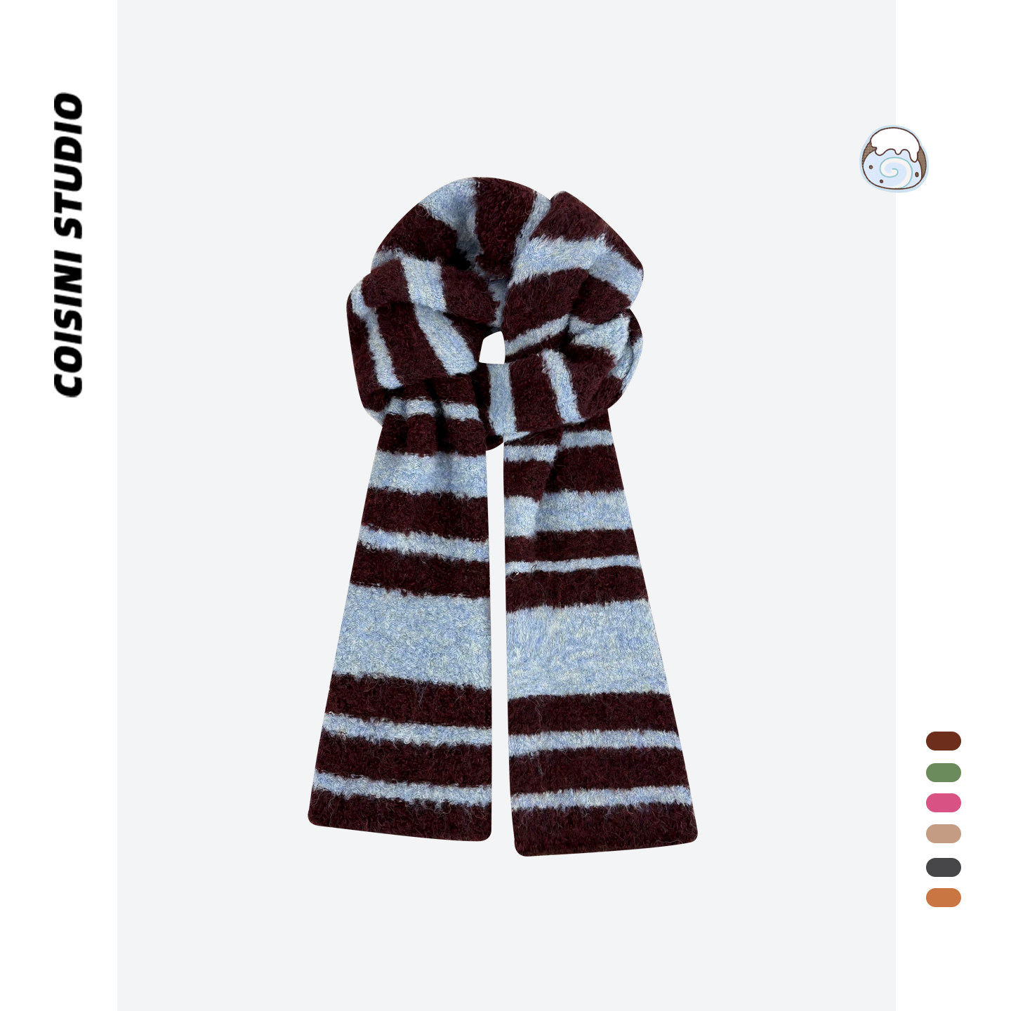 韩系条纹撞色针织围巾女秋冬旅游氛围感保暖文艺百搭围脖拍照出片,服饰配件/皮带/帽子/围巾,围巾/丝巾/披肩,淘宝优惠券,粉丝福利购,淘宝优惠卷