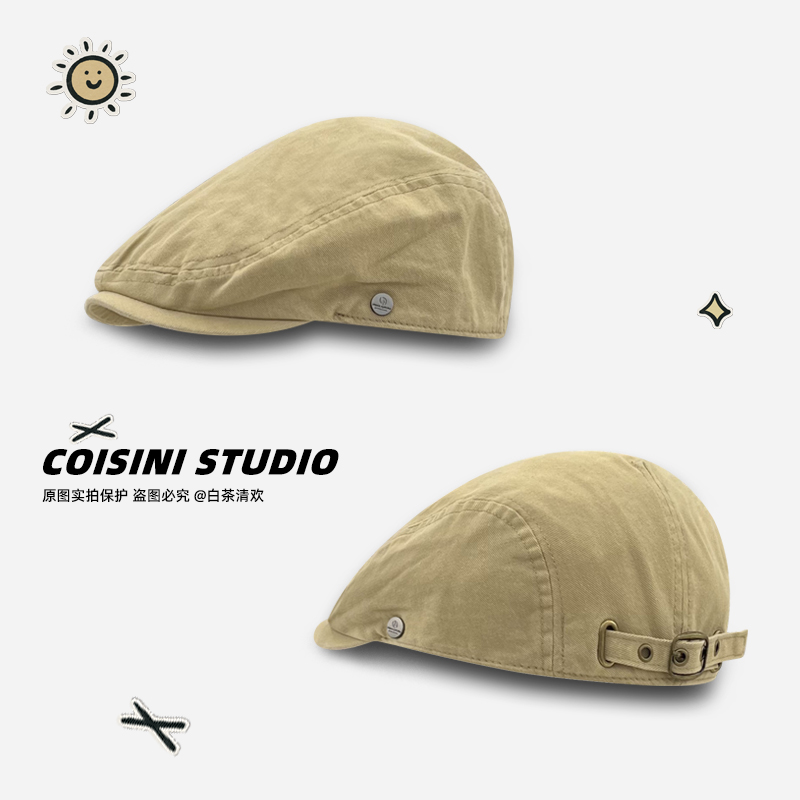 日系ins反戴前进帽原宿复古