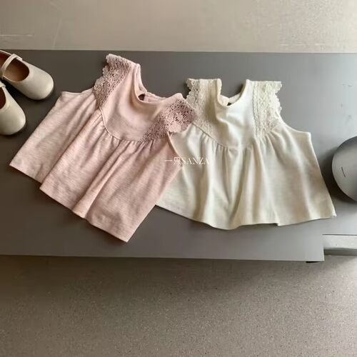 女童竹节棉背心吊带夏季新款