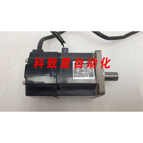 工业配件伺服电机HC-KFS23BK 200W 118V 1.1AP/N IEC60034-1英尺9