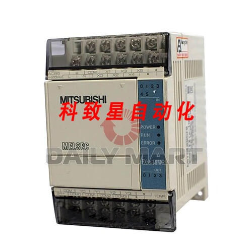 工业配件FX1S-10MR-ES/UL FX1S10MRESUL 可编程逻辑控制器