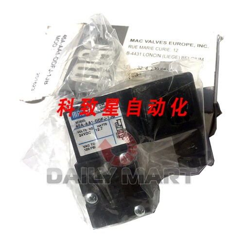 工业配件MAC 45A-AA1-DDFJ-1JB电磁阀