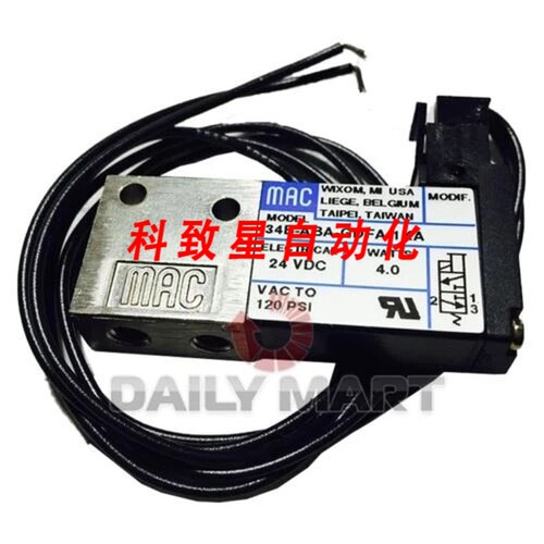 工业配件MAC 34B-ABA-GDFA-1KA电磁阀