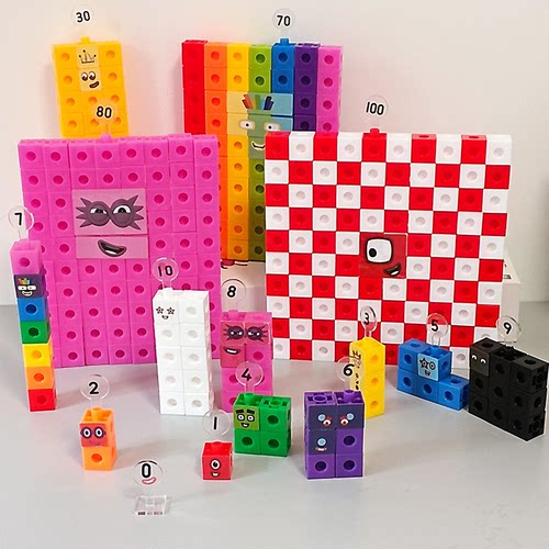用于numberblocks数字积木素材