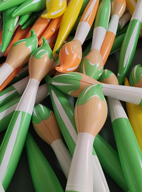 pvc充气铅笔气球Inflatable pencil教室布置道具充气毛笔蜡笔