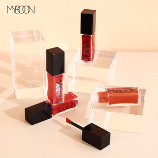 MYBOON魅力邦恩哑光质感唇釉防水不脱妆丝绒雾面姨妈色正橘色B30