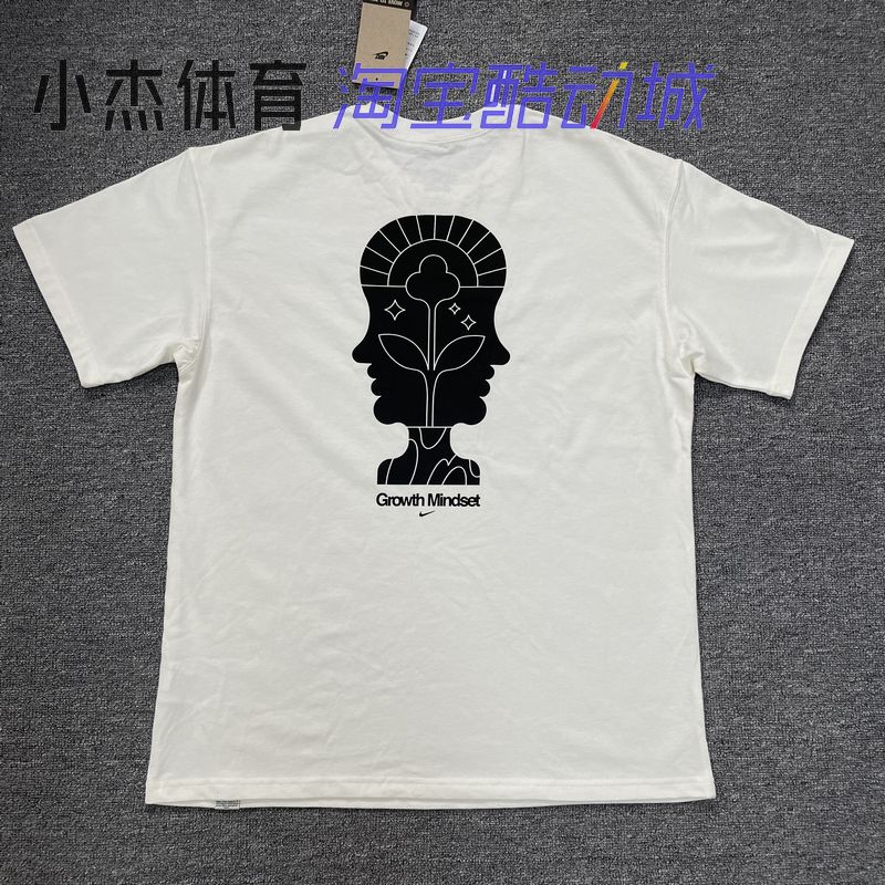 Nike耐克 夏季男子运动休闲纯棉美式宽松圆领短袖T恤DQ1005-133