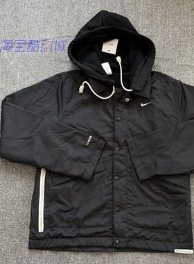 Nike耐克 男子冬季加绒保暖运动休闲训练梭织茄克外套DA6858-010