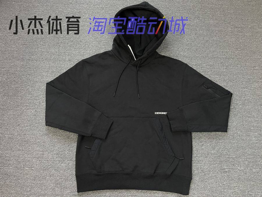 AIR JORDAN AJ男子加绒运动休闲保暖连帽卫衣套头衫 DM7861-010