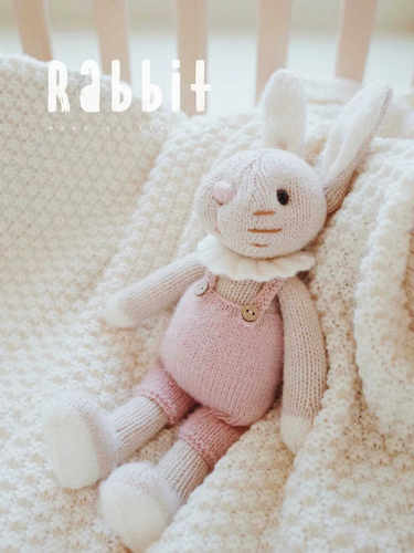 粉色兔子diy自制材料包带教程