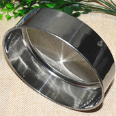 筛网筛子 面粉筛 60目 粉筛 蛋糕面包专用 圆形不锈钢面粉筛