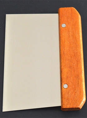 刮板 刮刀 不锈钢刮板刮刀厨房工具烘焙工具刮刀木柄把手加厚