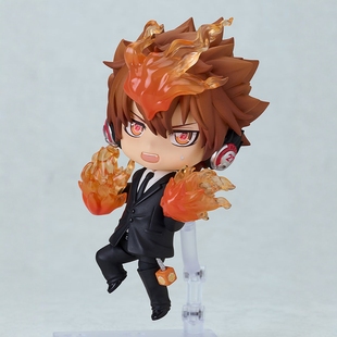 【樱乐会定金】GSC 家庭教师 泽田纲吉 黑色西装 粘土人 Q版手办