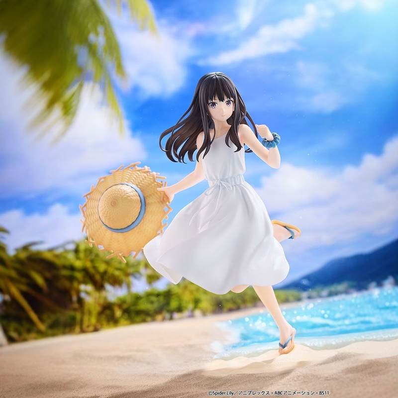 樱乐会现货BellFine LycorisRecoil莉可丽丝井上泷奈白连衣裙手办