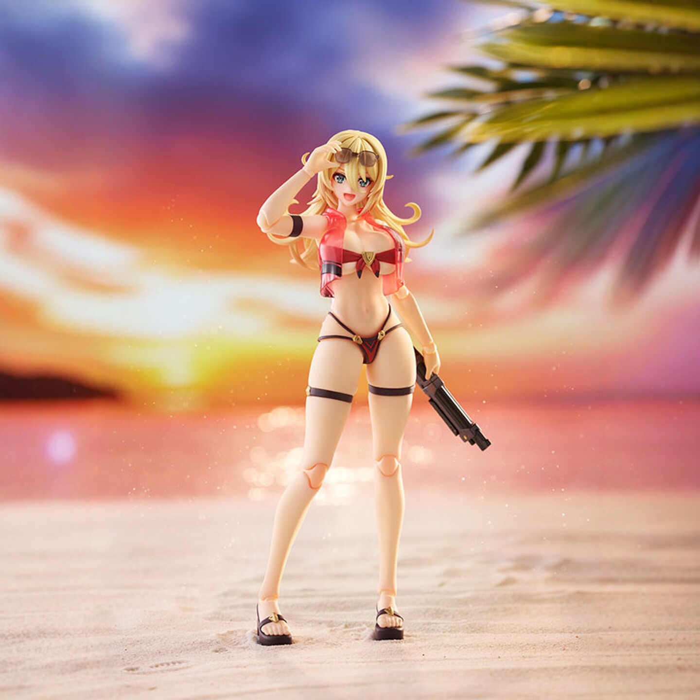 【樱乐会定金】Max Factory figma 兔女郎 维罗妮卡 甜心泳装手办图片