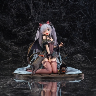 【樱乐会定金】AmiAmi 碧蓝航线 雅努斯 万圣喵喵惊悚夜 手办1/7