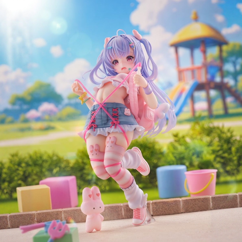 樱乐会现货 BellFine 跳绳女孩 羽月美卯 优优子插画作品 手办1/6