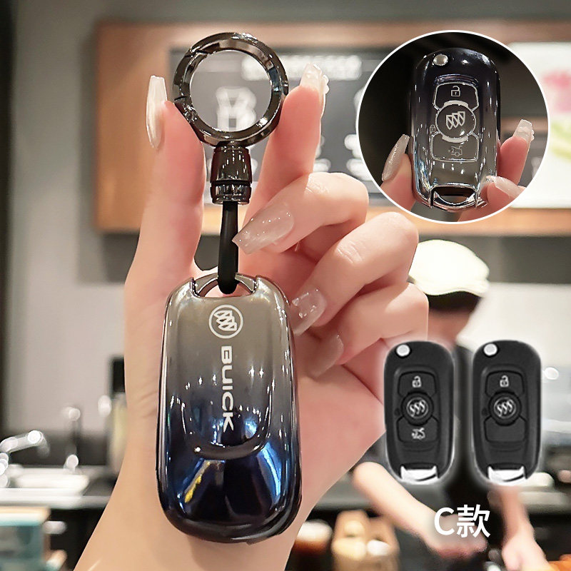 别克威朗钥匙套23款pro女gl6凯越gs昂科拉GX汽车18款壳扣包男17款