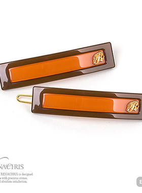 AngelRena韩国进口饰品头饰双色边夹发夹C207