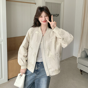大货已出 新款肌理感提花棒球服 C170-1309-P155-K248图片
