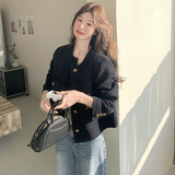 金属扣小香风外套2C170-1022-P145-K208，女装短外套，2C170
