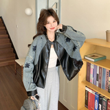 大货已出新款珠绣牛仔拼接外套C170-1308-P185-K298，女装短外套，2C170