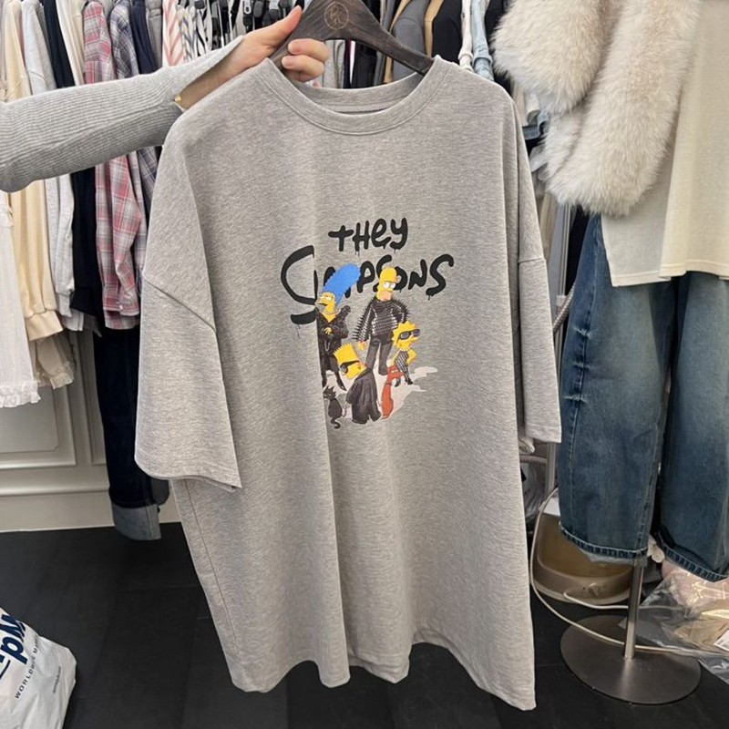 韩国代购卡通动漫短袖圆领T恤女